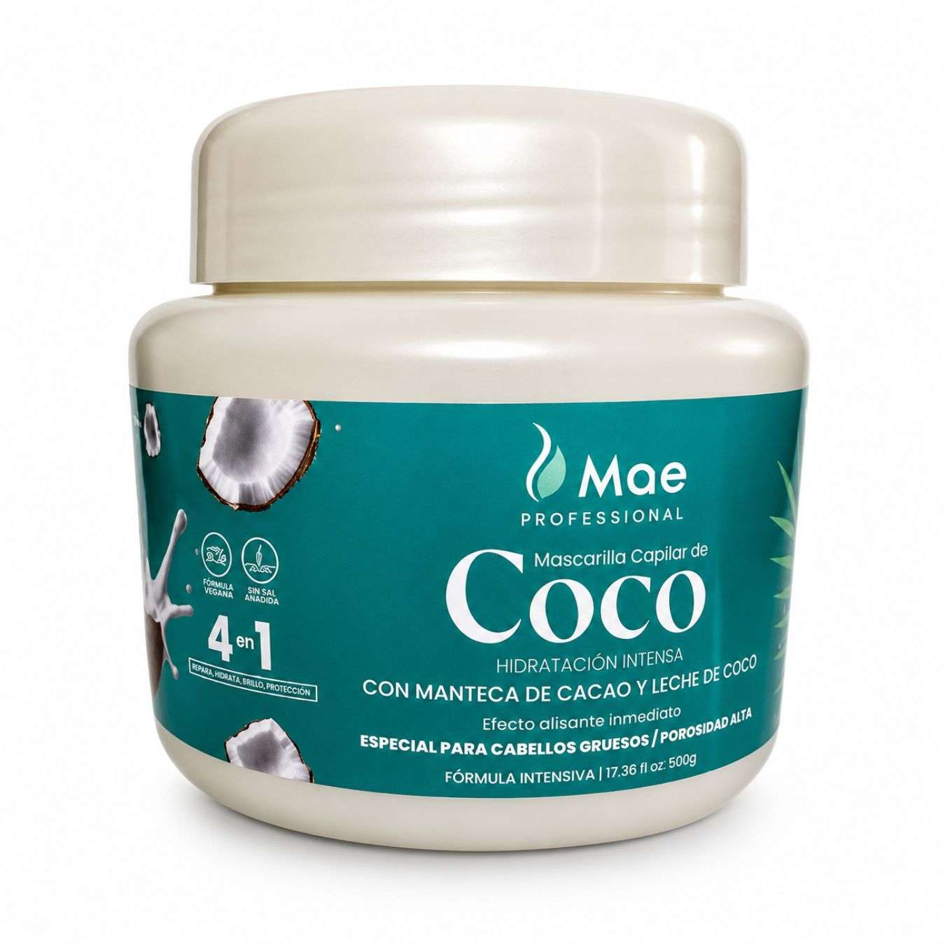 Mascarilla MAE Super Hidratante de Coco