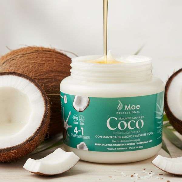 Mascarilla MAE Super Hidratante de Coco - Imagen 3