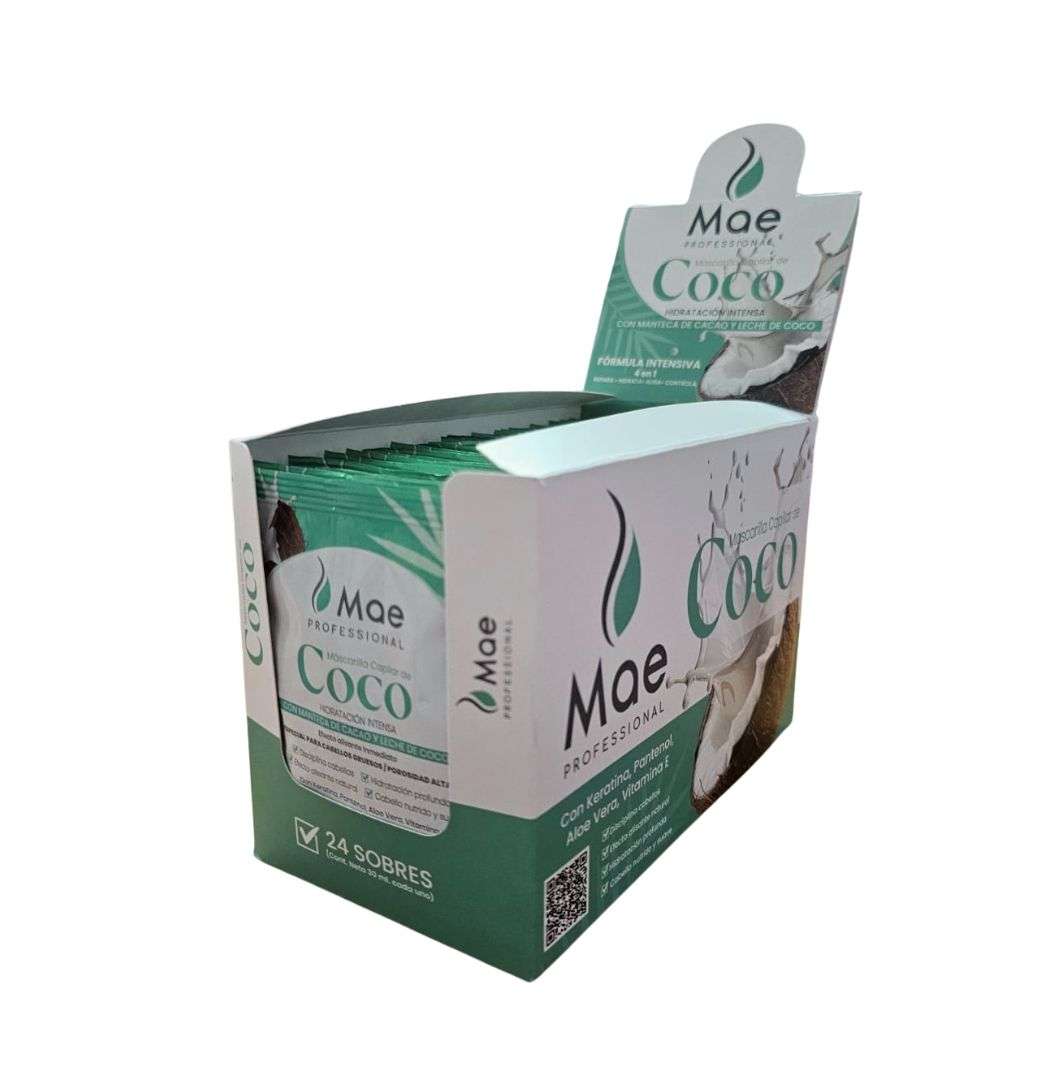 Mascarilla MAE Super Hidratante de Coco - Imagen 4